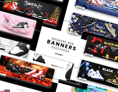 Sneakers Web Banners