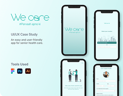 Wecare-UI/UX Casestudy