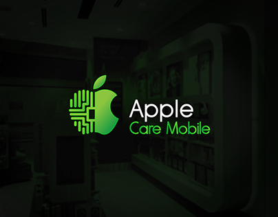 Apple Care Mobile Logo Branding