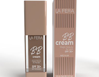 La Fera BB Cream Box Design