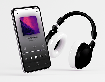 Purezza Technologies | Music App - UI/UX Design