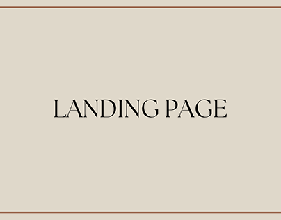 Landing Page : COGNITIO