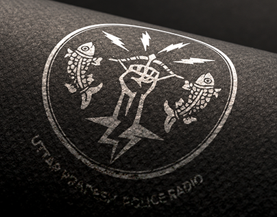 UP Police Radio Logo Design