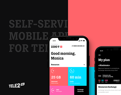 TELE2 – Mobile app