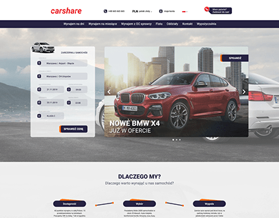 CarShare project web