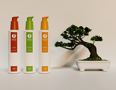 VLCC Body-Lotion Packaging and Visualization