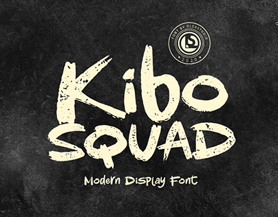 KIBO SQUAD - Display Font