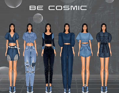 Project thumbnail - BE- COSMIC: A denim collection (GP- Benetton)