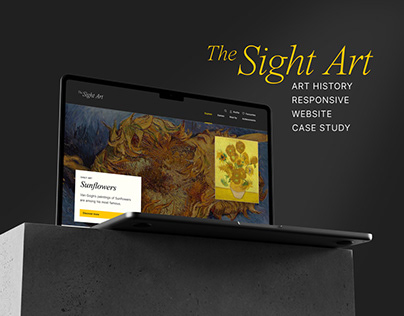 The Sight Art - Responsive Website Case Study