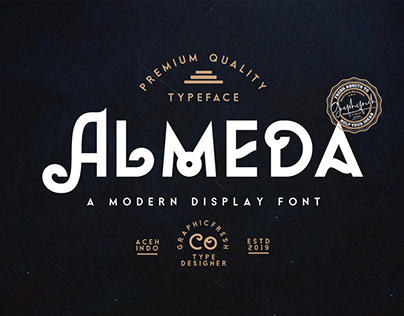Almeda- Modern Vintage Font