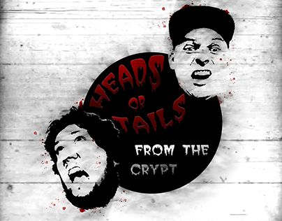 Heads or Tails from the Crypt Logo Design
