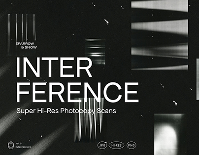 Interference – Hi-Res Photocopy Textures