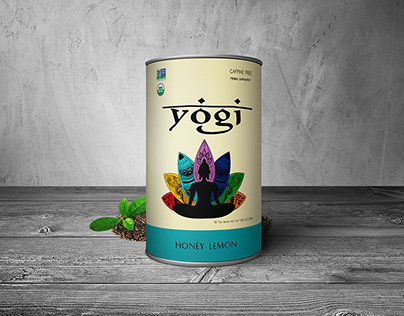 Mock Yogi Tea Rebrand