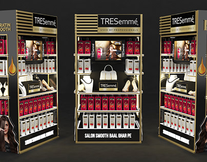TRESemme display booth
