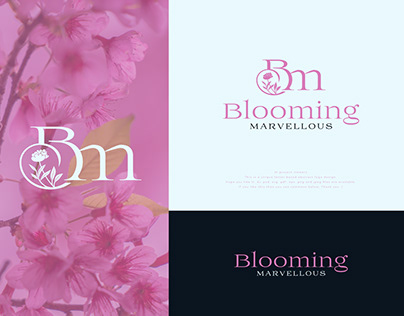 Blooming Marvellous Logo Design