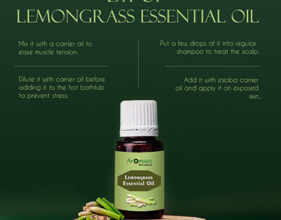 DIY of Lemongrass Essential Oil - Aromaaz International