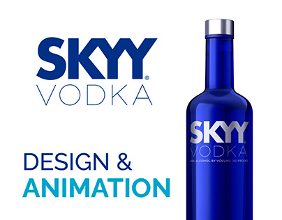 Sky Vodka - Design & animation
