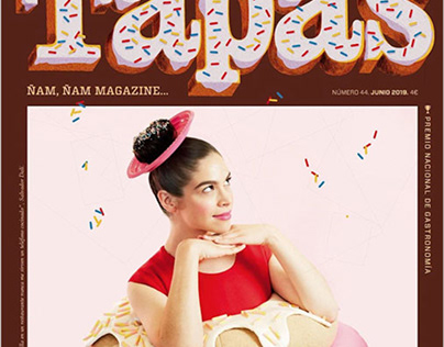 'Tapas' cover magazine jun 2018 Cosima Ramirez