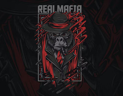 Real Mafia T-Shirt Design
