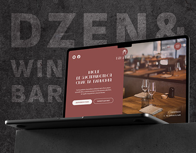 WINE BAR | Website design