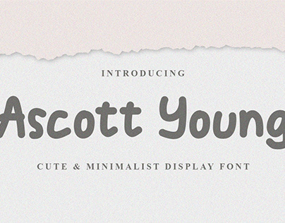 Ascott Young Font