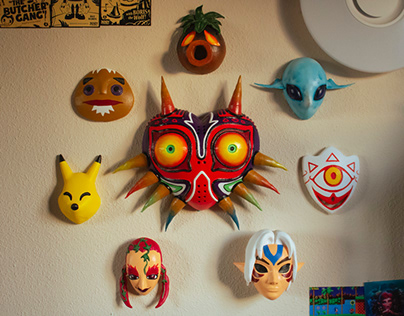 Majora’s Mask 3D printed masks
