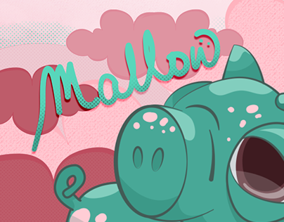 Character design "Mallow pig"
