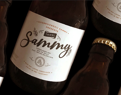 SAMMY - Design Beer label
