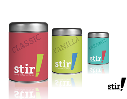 stir! | instant coffee packaging concept