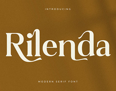 Rilenda Typeface