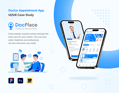 DocPlace - Doctor Appointment & Medical App Case Study