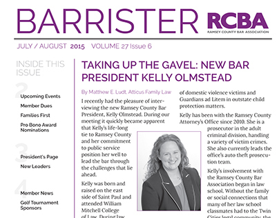 July/August Barrister