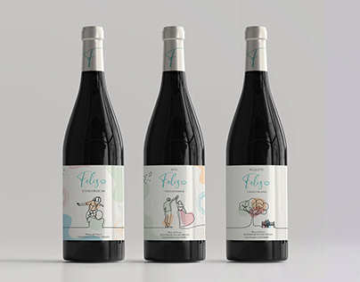 FELIAZ | Wine label design