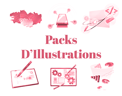 Project thumbnail - Packs d'Illustrations