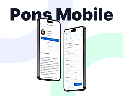 PONS | Talent acquisition SaaS (Mobile)