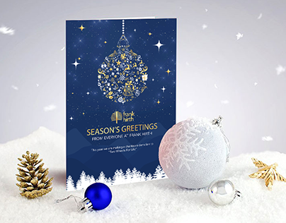 Christmas 2018 Festive Electronic & Hard Copy Card