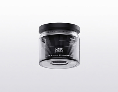 Hair Styling Product Packaging