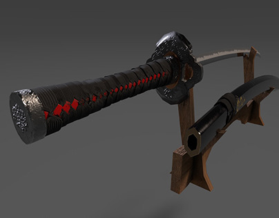 Muramasa Katana 3D model