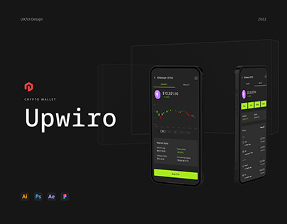 Upwiro - crypto wallet mobile app