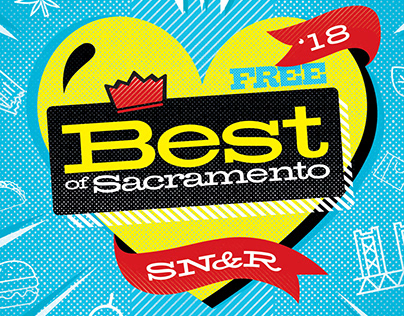 SN&R Best of Sacramento Cover & Feature Layout