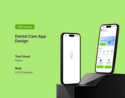 Dcare | Dental App | UI/UX Case Study