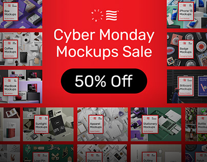 Cyber Monday - Mockups Sale!