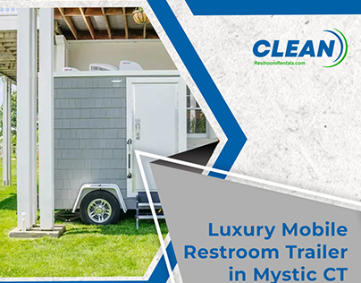 Luxury Mobile Restroom Trailer in Mystic CT