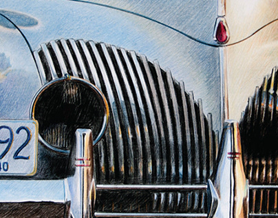 CAR: Lincoln Continental - 1940