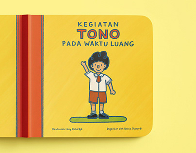 Kegiatan Tono pada Waktu Luang, Book Illustration