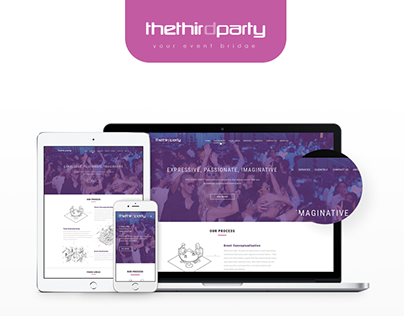THETHIRDPARTY Website Design