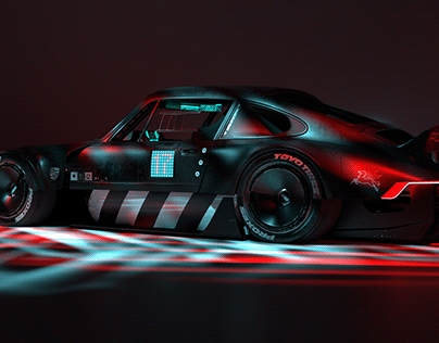 THE EXILED - Cyberpunk Porsche 911 (FULL CGI)