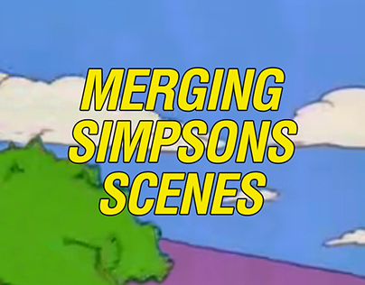 Merging Simpson scenes