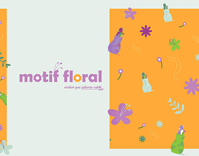 Motif floral