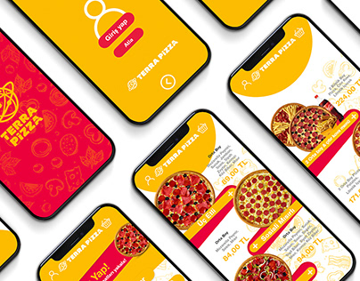 Terra Pizza Mobile Application Sample Design